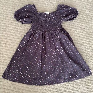 Adorable blue floral print dress